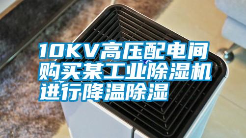 10KV高压配电间购买某工业除湿机进行降温除湿