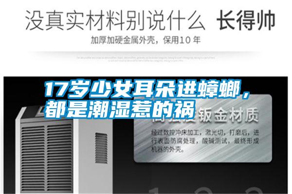 17岁少女耳朵进蟑螂，都是潮湿惹的祸