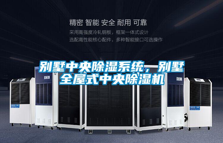 别墅中央除湿系统，别墅全屋式中央除湿机