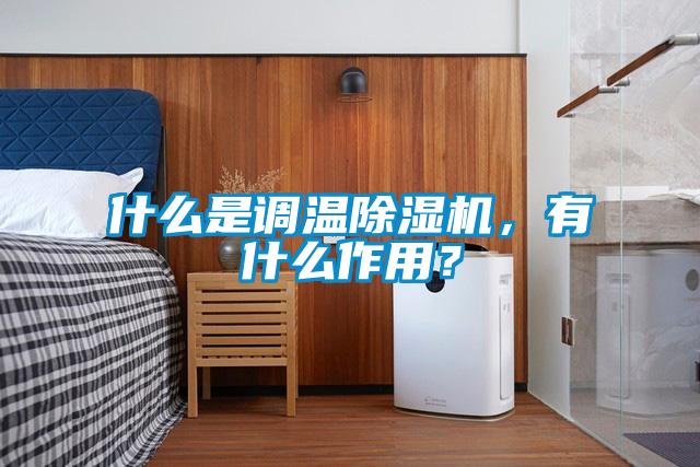 什么是调温除湿机，有什么作用？