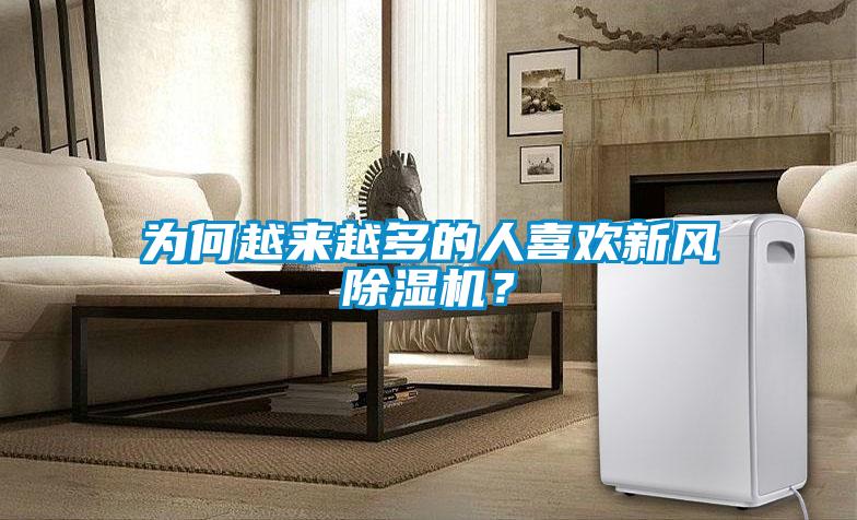 为何越来越多的人喜欢新风除湿机？