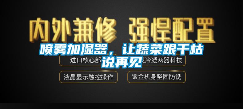喷雾加湿器，让蔬菜跟干枯说再见