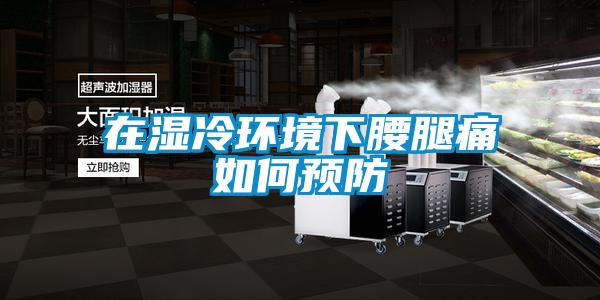 在湿冷环境下腰腿痛如何预防