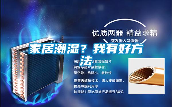 家居潮湿？我有好方法