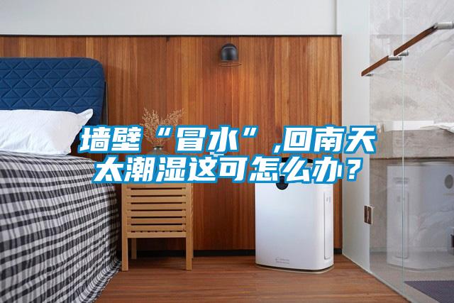 墙壁“冒水”,回南天太潮湿这可怎么办？
