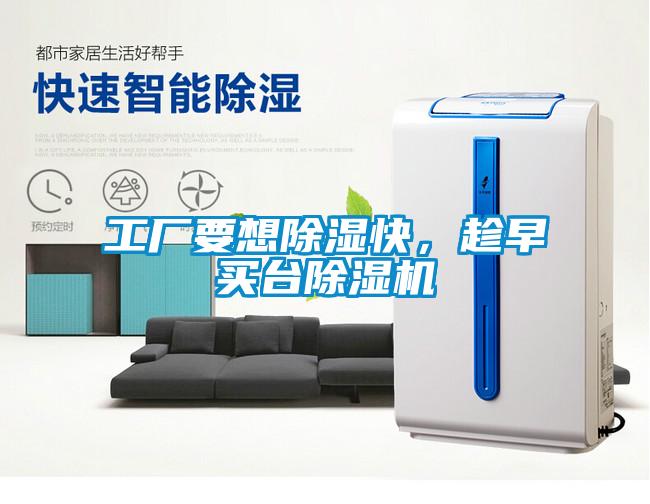 工厂要想除湿快，趁早买台除湿机