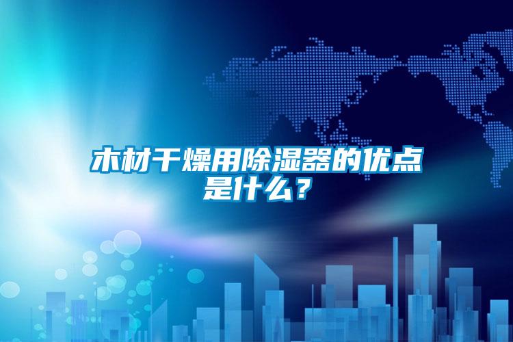 木材干燥用除湿器的优点是什么？