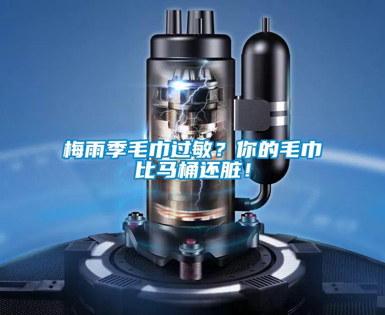 梅雨季毛巾过敏？你的毛巾比马桶还脏！