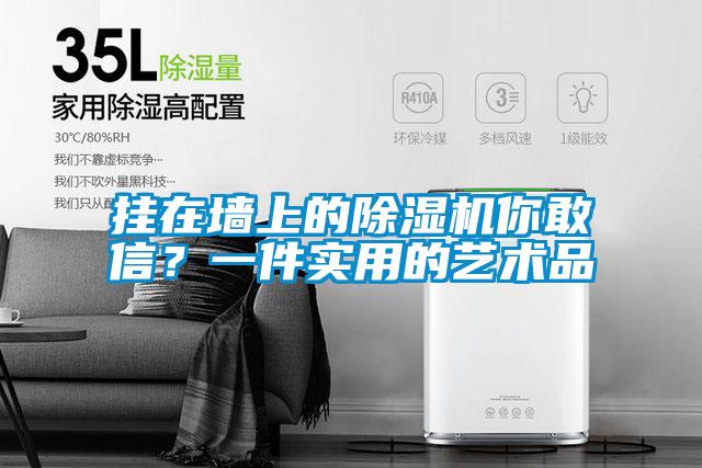 挂在墙上的除湿机你敢信？一件实用的艺术品