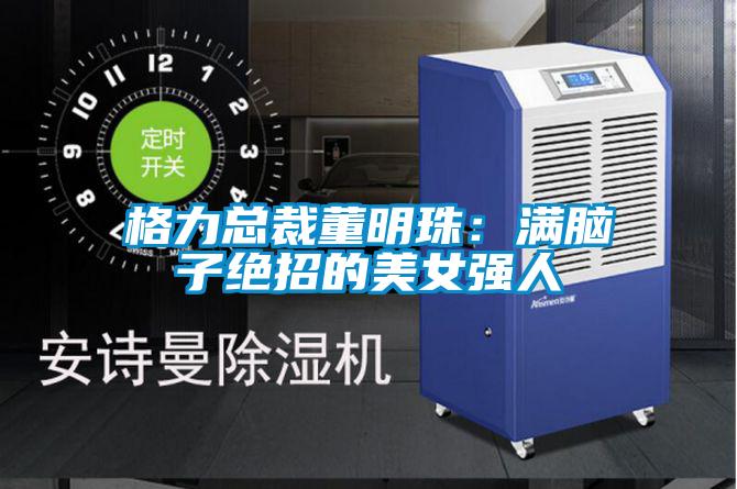 格力总裁董明珠:满脑子绝招的美女强人