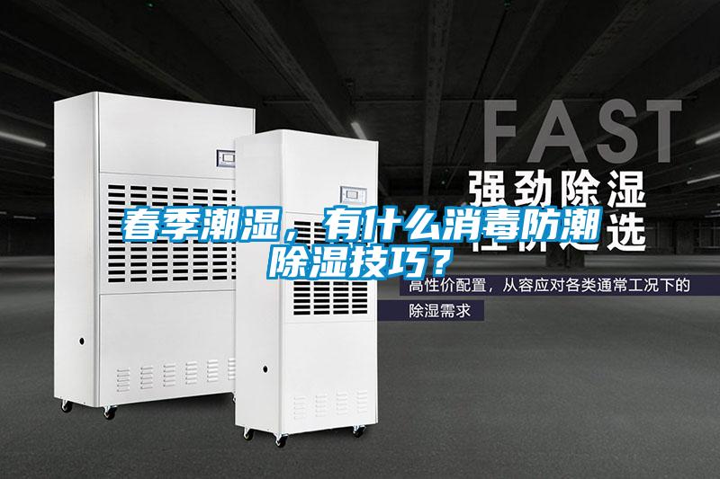 春季潮湿，有什么消毒防潮除湿技巧？