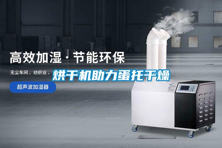 烘干机助力蛋托干燥