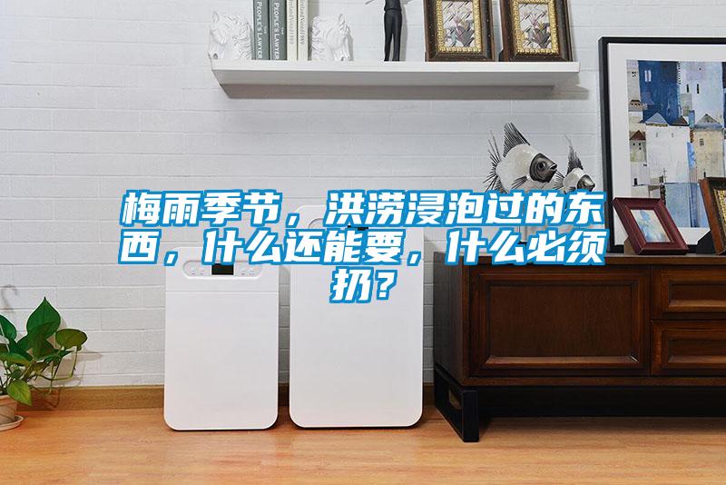梅雨季节，洪涝浸泡过的东西，什么还能要，什么必须扔？