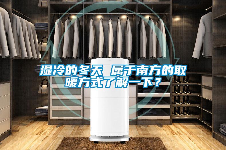 湿冷的冬天 属于南方的取暖方式了解一下？