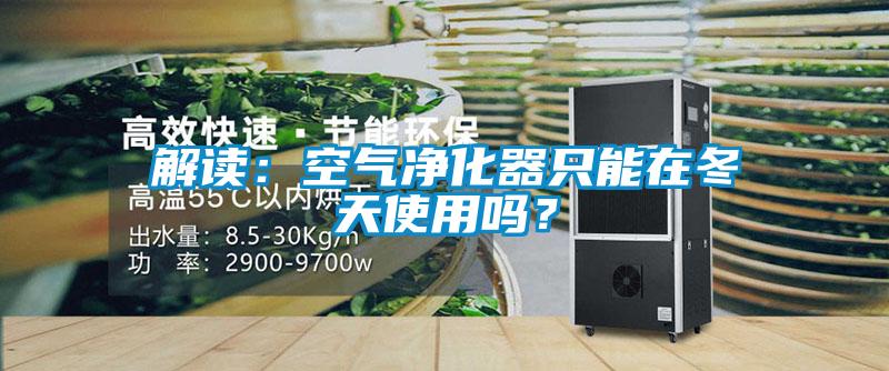 解读：空气净化器只能在冬天使用吗？