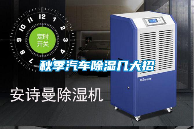 秋季汽车除湿几大招