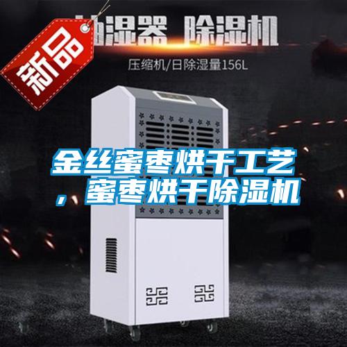 金丝蜜枣烘干工艺，蜜枣烘干除湿机