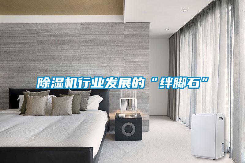 除湿机行业发展的“绊脚石”