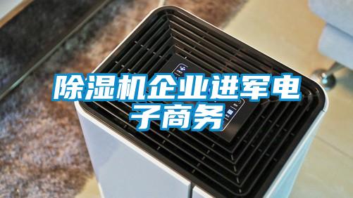 除湿机企业进军电子商务