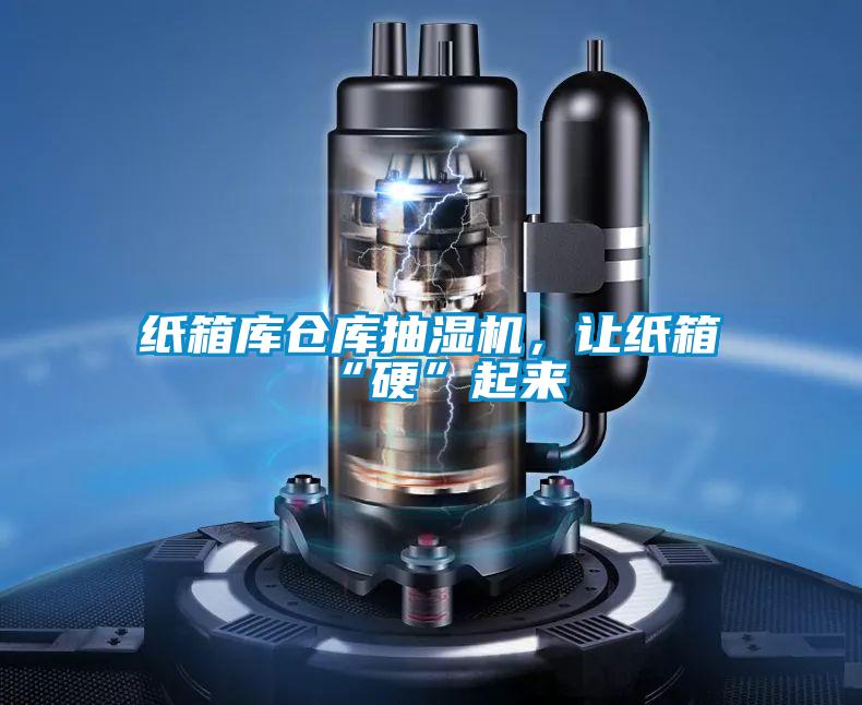 纸箱库仓库抽湿机，让纸箱“硬”起来
