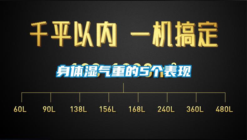 身体湿气重的5个表现