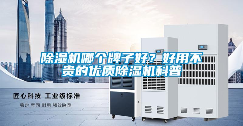 除湿机哪个牌子好？好用不贵的优质除湿机科普