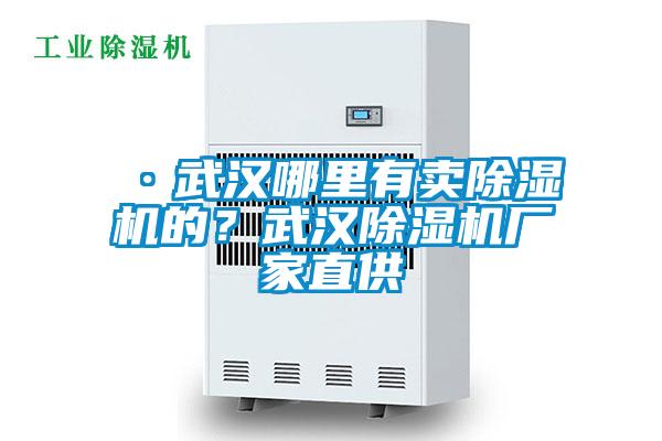 ·武汉哪里有卖除湿机的?武汉除湿机厂家直供