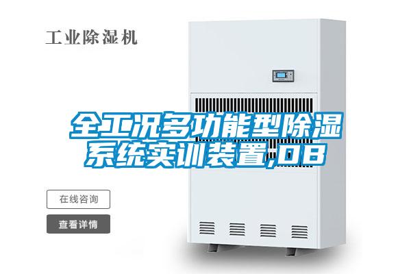 全工况多功能型除湿系统实训装置,DB