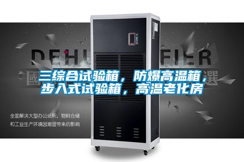 三综合试验箱，防爆高温箱，步入式试验箱，高温老化房