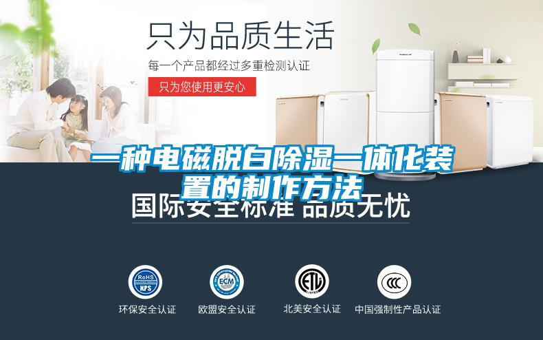 一种电磁脱白除湿一体化装置的制作方法