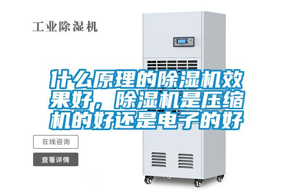 什么原理的除湿机效果好，除湿机是压缩机的好还是电子的好