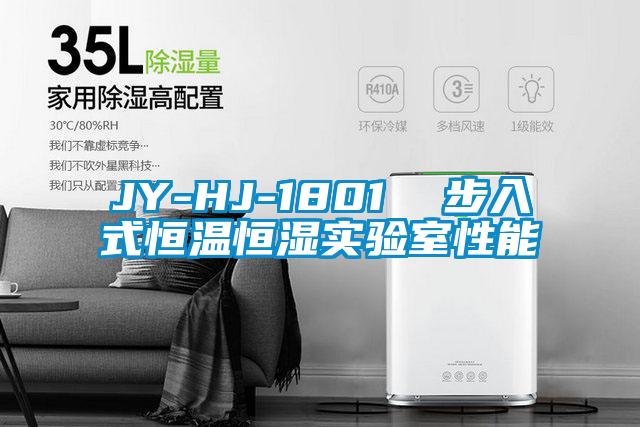 JY-HJ-1801  步入式恒温恒湿实验室性能