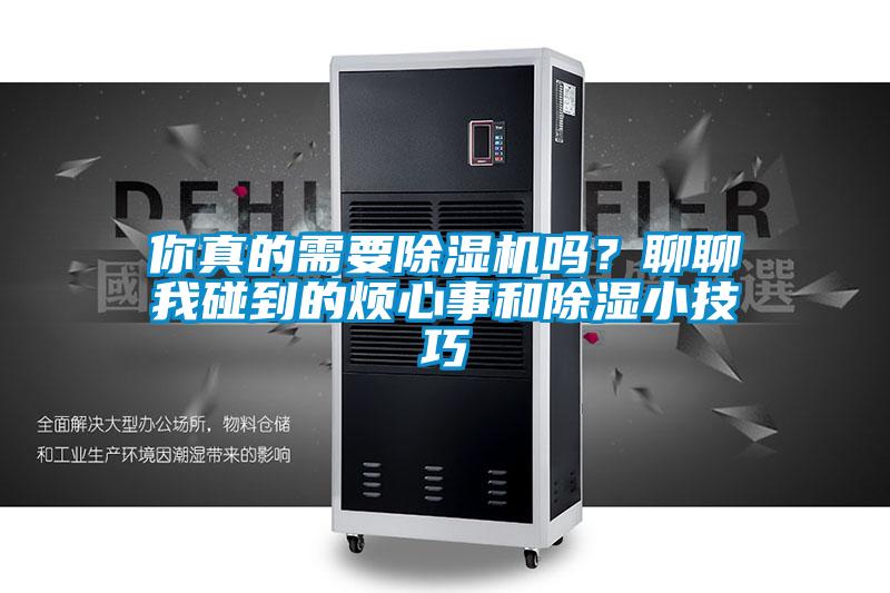 你真的需要除湿机吗？聊聊我碰到的烦心事和除湿小技巧