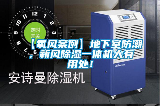 【氧风案例】地下室防潮，新风除湿一体机大有用处！