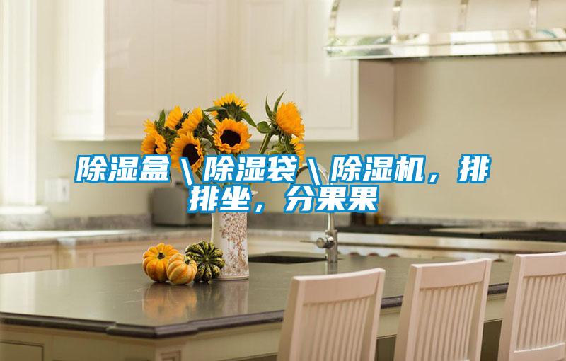 除湿盒＼除湿袋＼除湿机，排排坐，分果果
