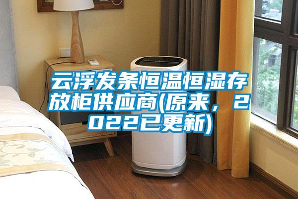 云浮发条恒温恒湿存放柜供应商(原来，2022已更新)