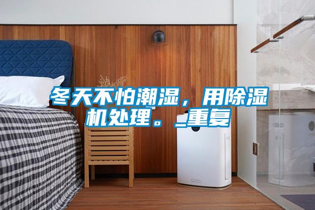 冬天不怕潮湿，用除湿机处理。_重复