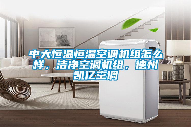 中大恒温恒湿空调机组怎么样，洁净空调机组，德州凯亿空调