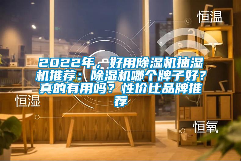 2022年，好用除湿机抽湿机推荐：除湿机哪个牌子好？真的有用吗？性价比品牌推荐