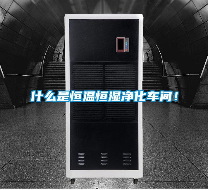 什么是恒温恒湿净化车间！