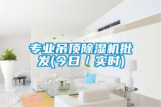 专业吊顶除湿机批发(今日/实时)