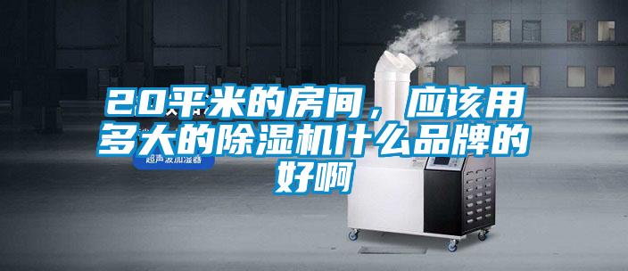 20平米的房间,应该用多大的除湿机什么品牌的好啊