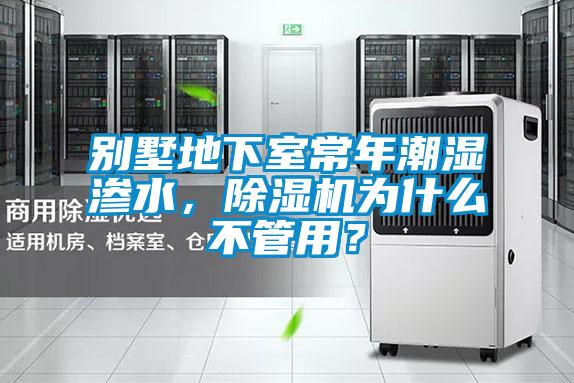 别墅地下室常年潮湿渗水，除湿机为什么不管用？