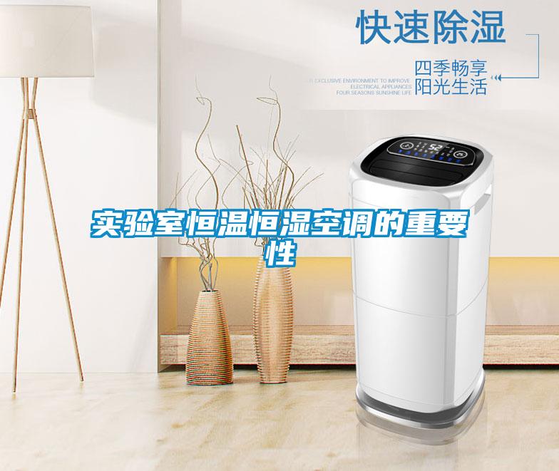 实验室恒温恒湿空调的重要性