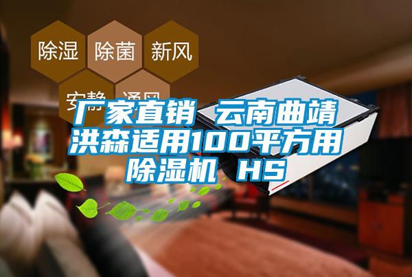 厂家直销 云南曲靖洪森适用100平方用除湿机 HS
