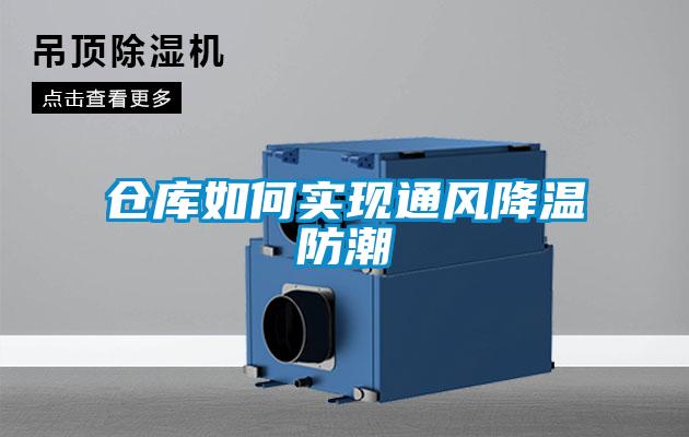 仓库如何实现通风降温防潮