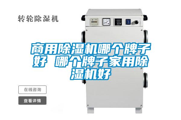 商用除湿机哪个牌子好 哪个牌子家用除湿机好