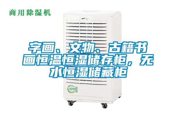 字画、文物、古籍书画恒温恒湿储存柜，无水恒湿储藏柜