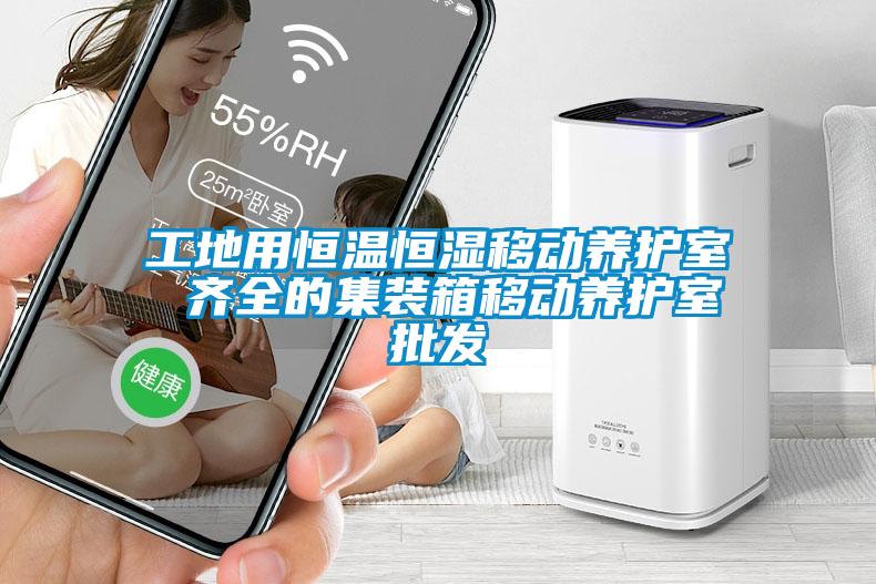 工地用恒温恒湿移动养护室 齐全的集装箱移动养护室批发