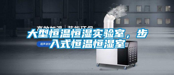 大型恒温恒湿实验室,步入式恒温恒湿室